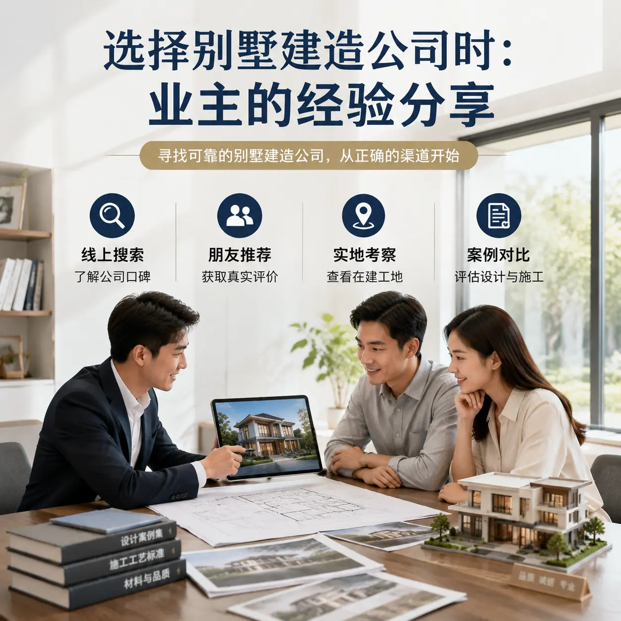 选择别墅建造公司时： 毕节 业主的经验分享