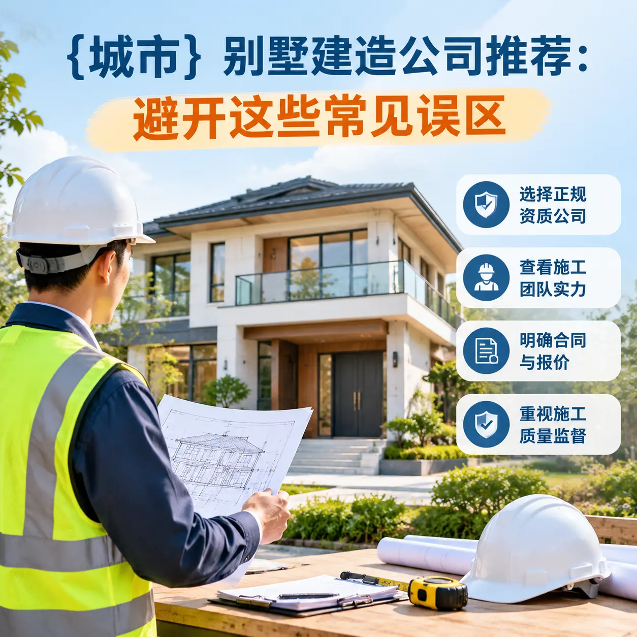 毕节 别墅建造公司推荐：避开这些常见误区
