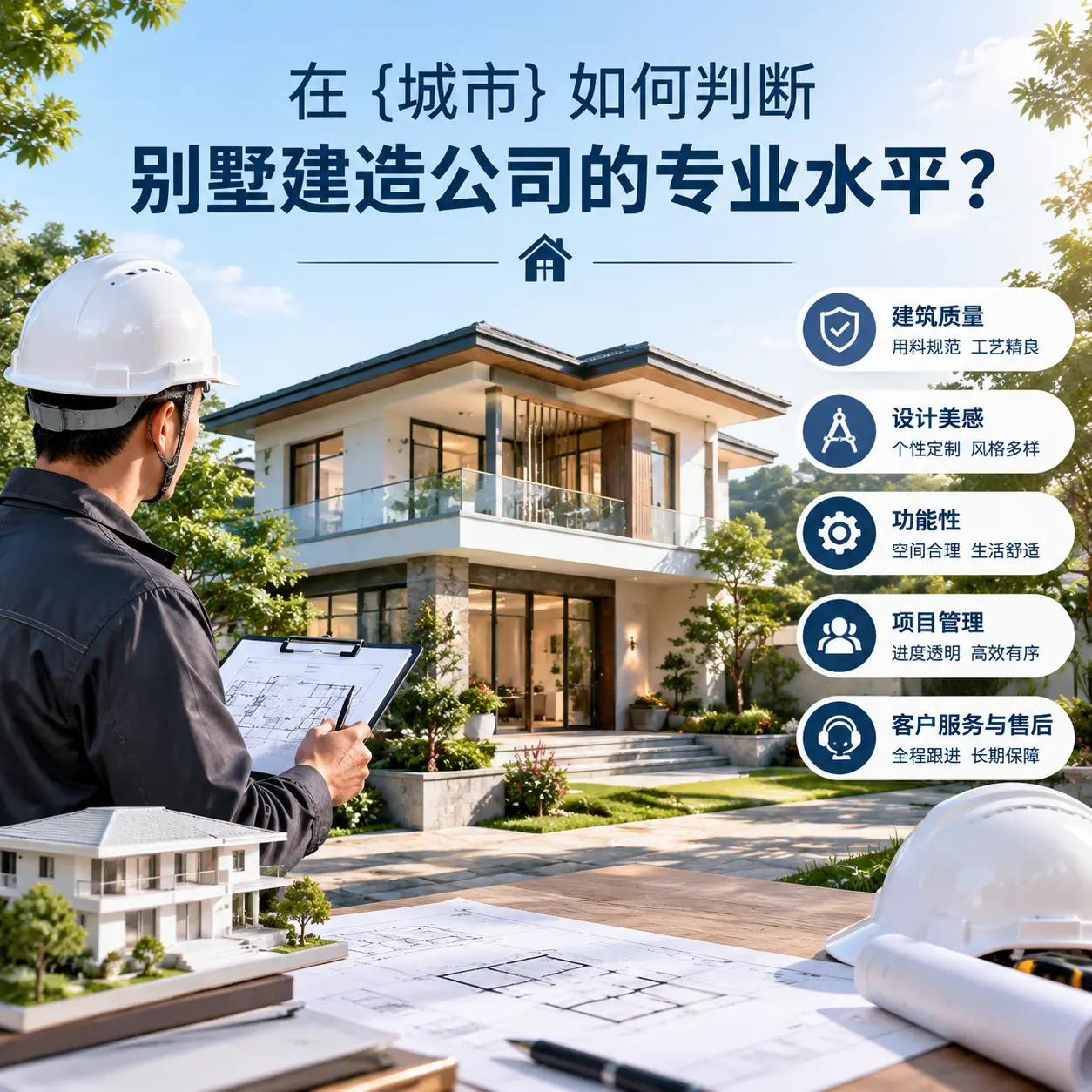 在 毕节 如何判断别墅建造公司的专业水平?