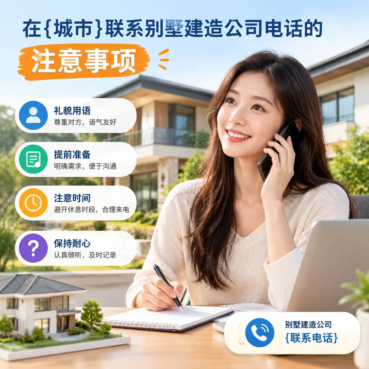 在毕节联系别墅建造公司电话的注意事项