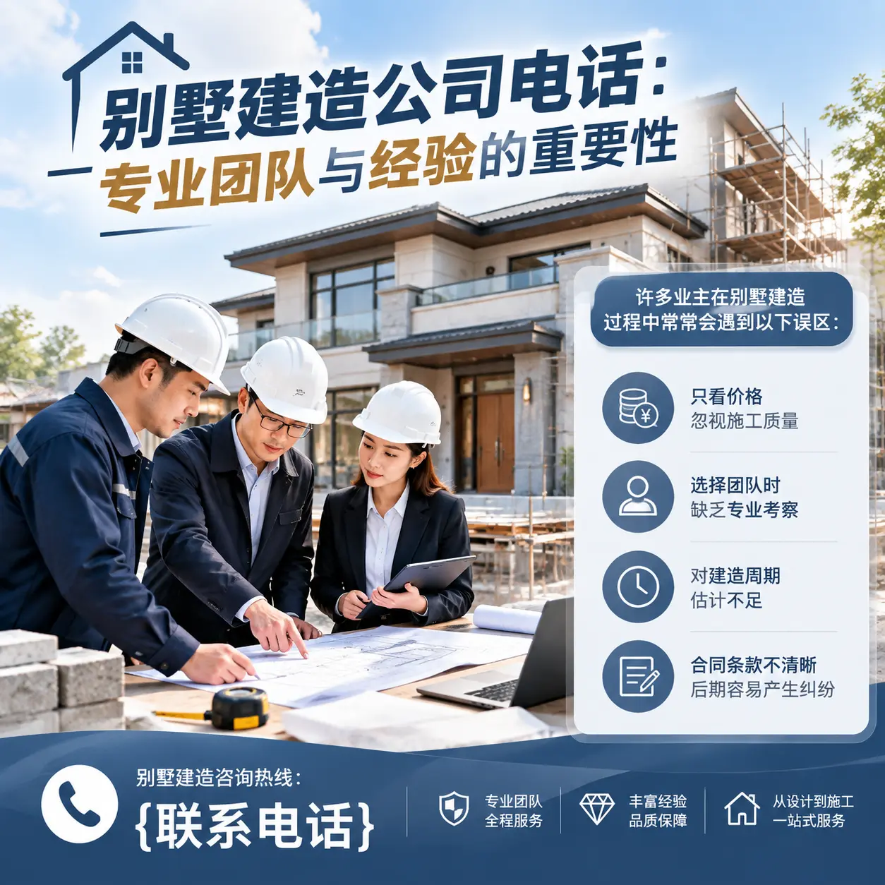 毕节别墅建造公司电话：专业团队与经验的重要性
