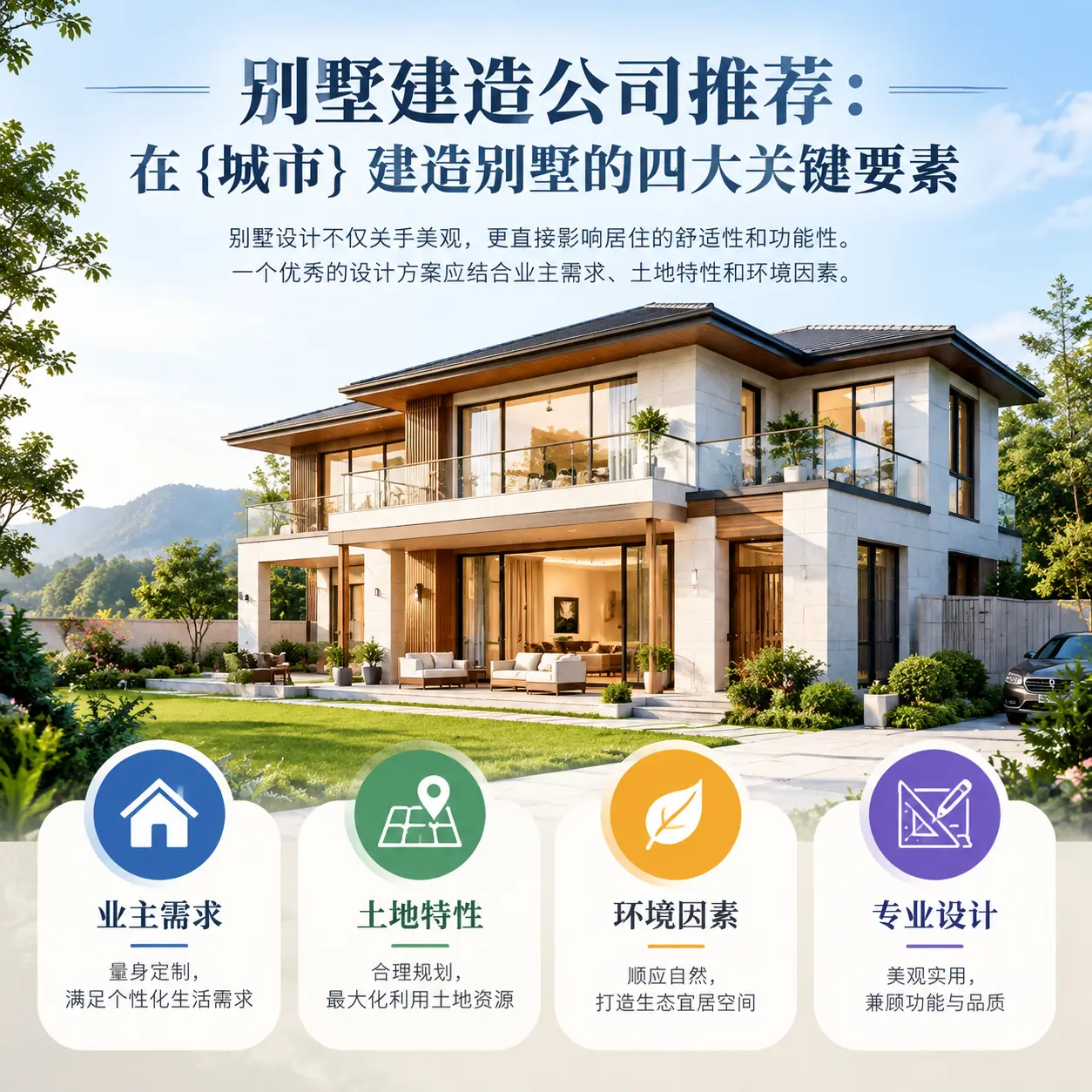 别墅建造公司推荐：在 毕节 建造别墅的四大关键要素