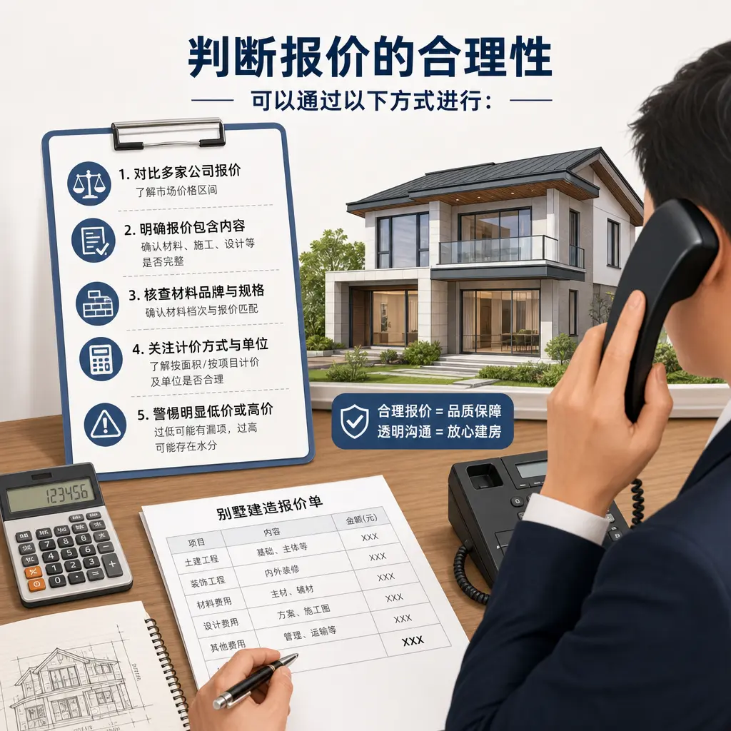 选择毕节别墅建造公司时，电话咨询的注意事项
