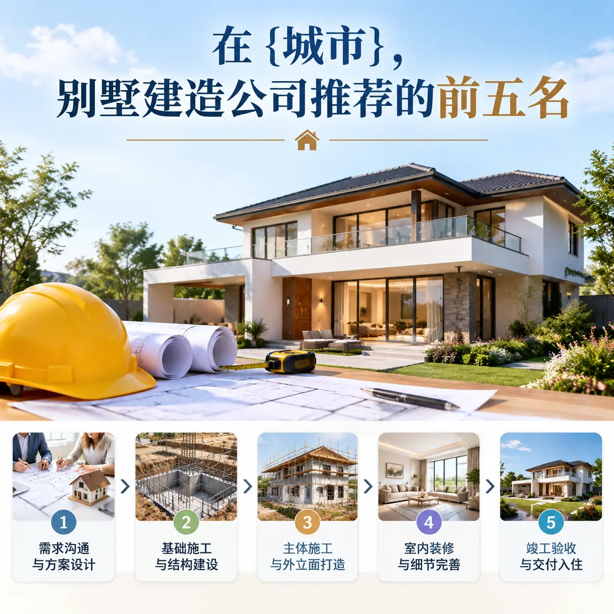 在 毕节，别墅建造公司推荐的前五名
