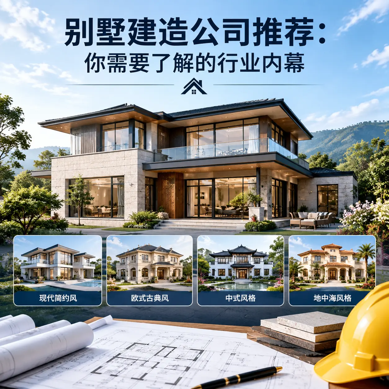 毕节 别墅建造公司推荐:你需要了解的行业内幕